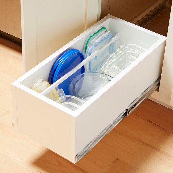 HH food storage containers organization