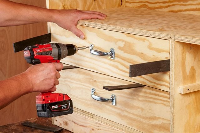 Fastening Screw into Wood with Drill