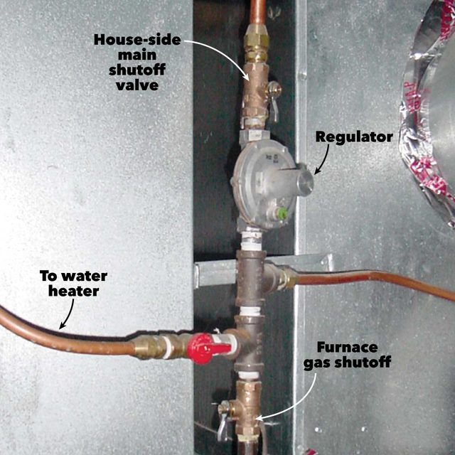Higher pressure natural gas system