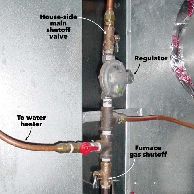 Higher pressure natural gas system