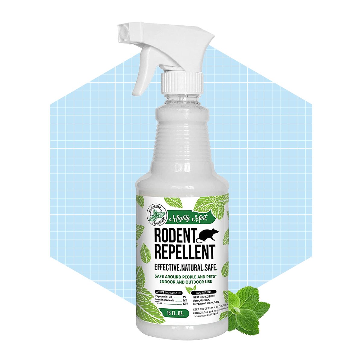 Mighty Mint 16oz Peppermint Oil Rodent Repellent Spray Ecomm Amazon.com