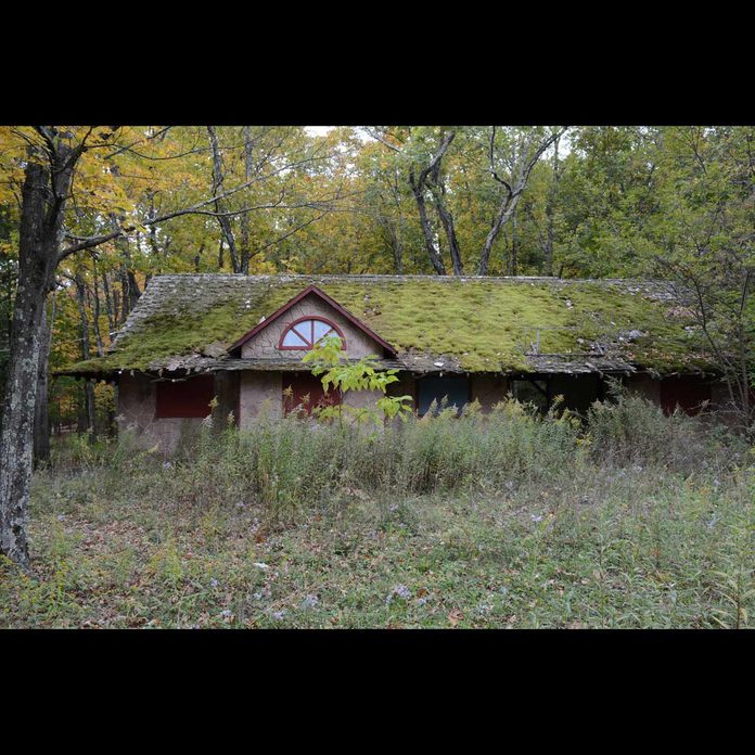 Abandoned-home-with-moss-growing-on-roof