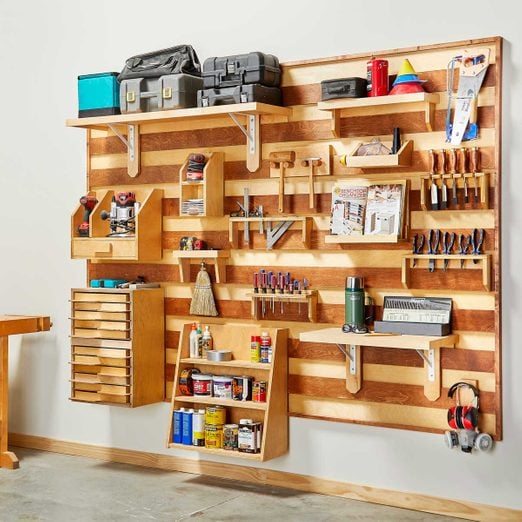 french cleat tool wall featured