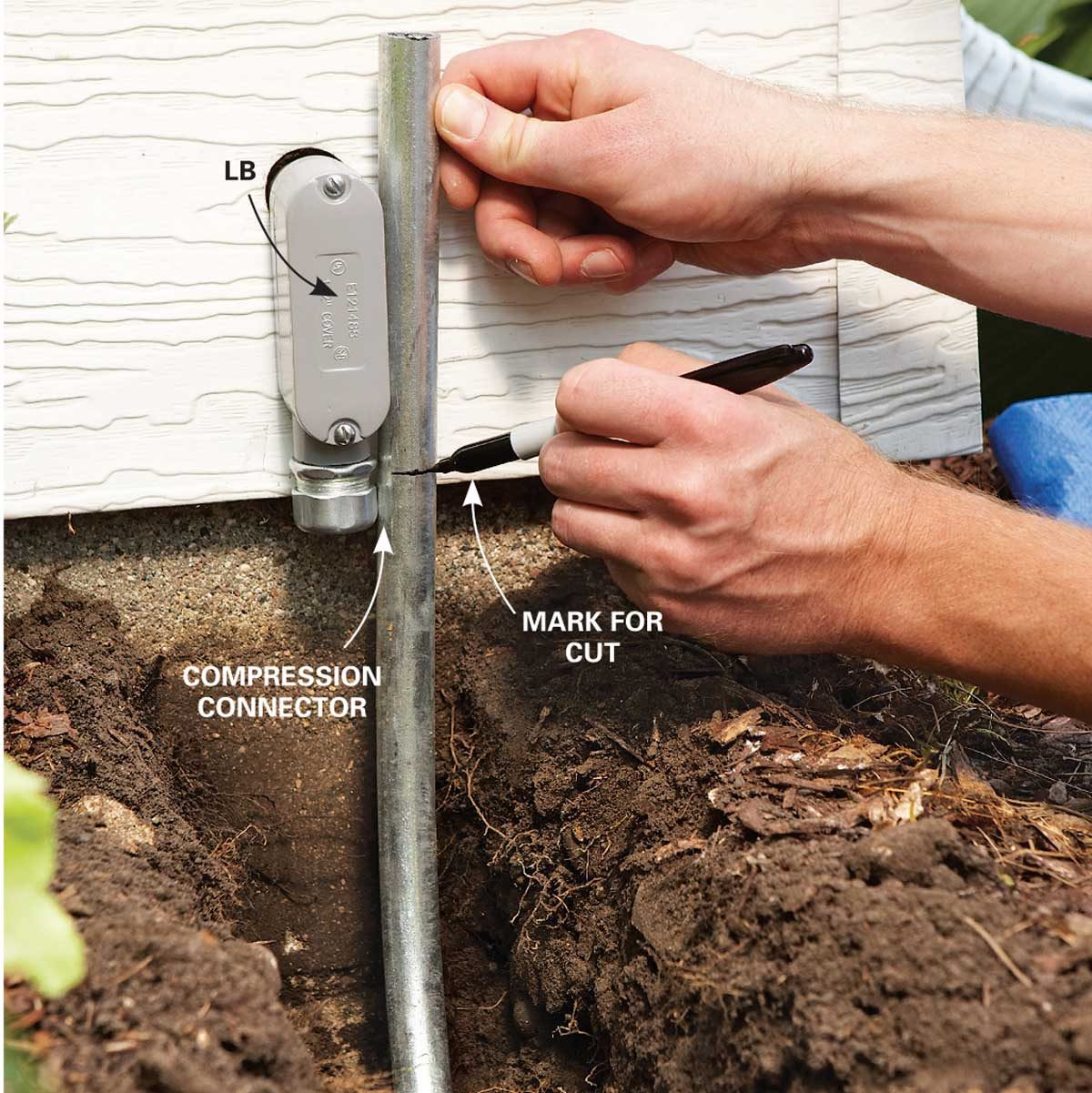 How To Run Outdoor Conduit