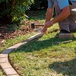 How to Install Concrete Flower Bed Edging