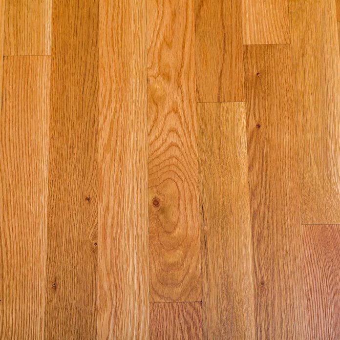 shiny polished hardwood floor