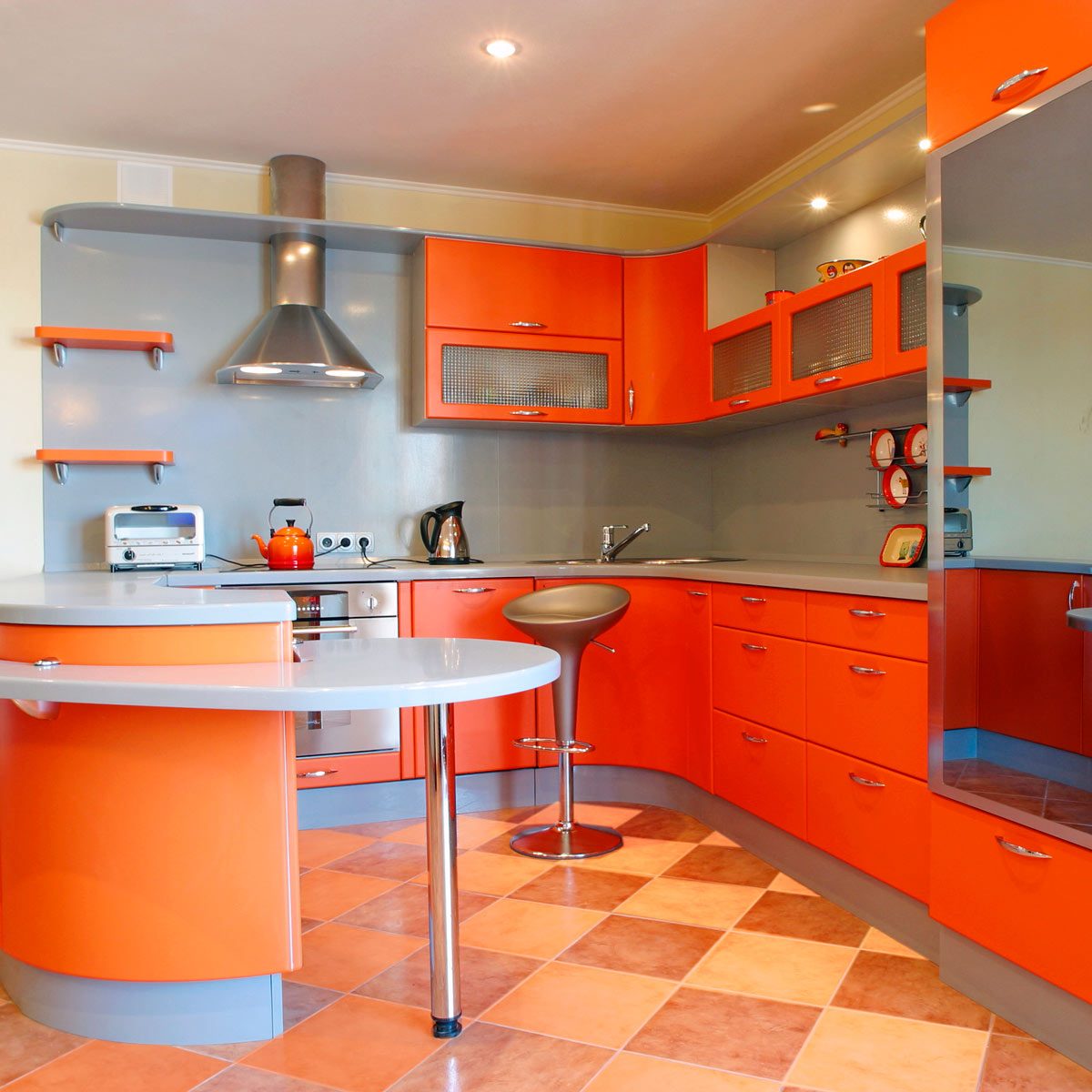 Kitchen Cabinet Paint Colors that Make a Splash | Family Handyman