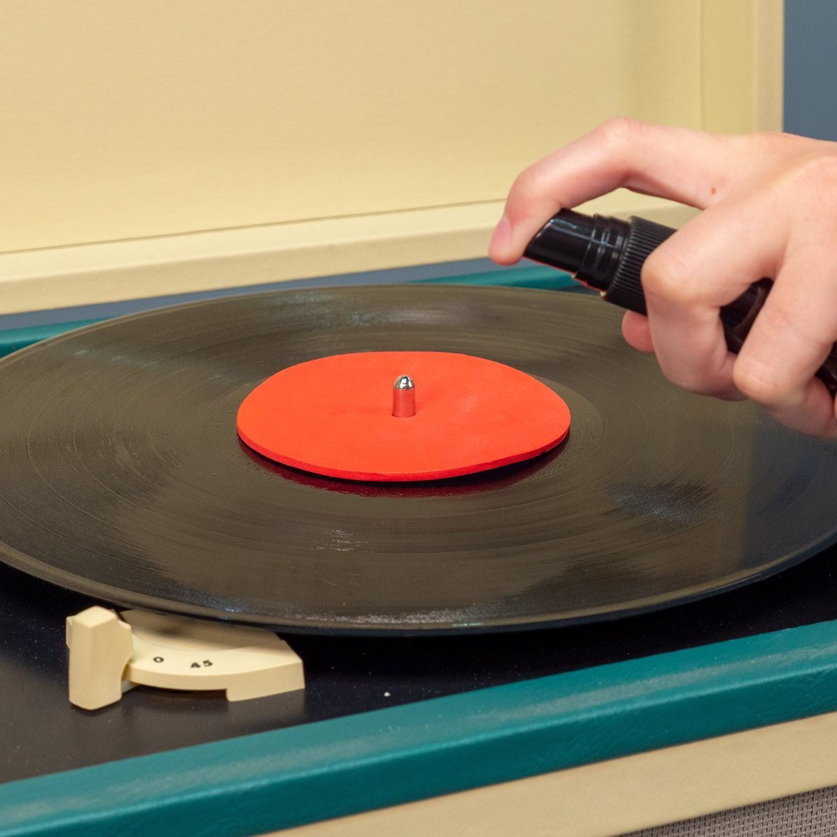 record cleaning solution