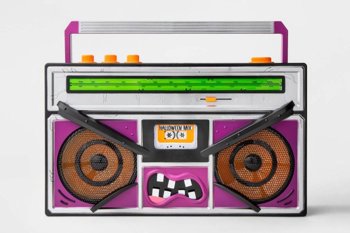 spooky target halloween decor decorations monster boombox stereo