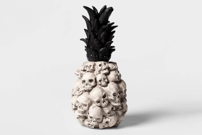 skull pineapple spooky halloween target decor decorations