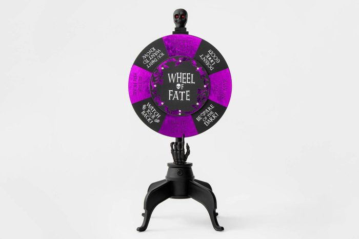 wheel of fate spinner spooky target halloween decor decorations