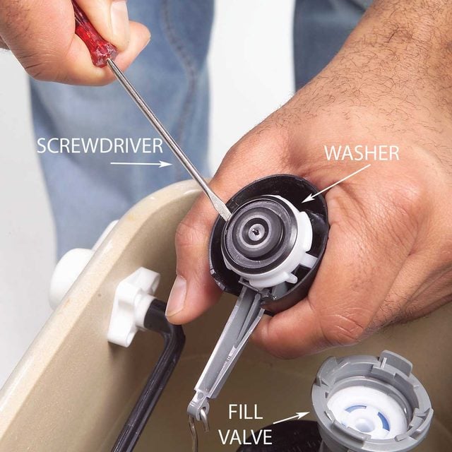 Replace the Washer