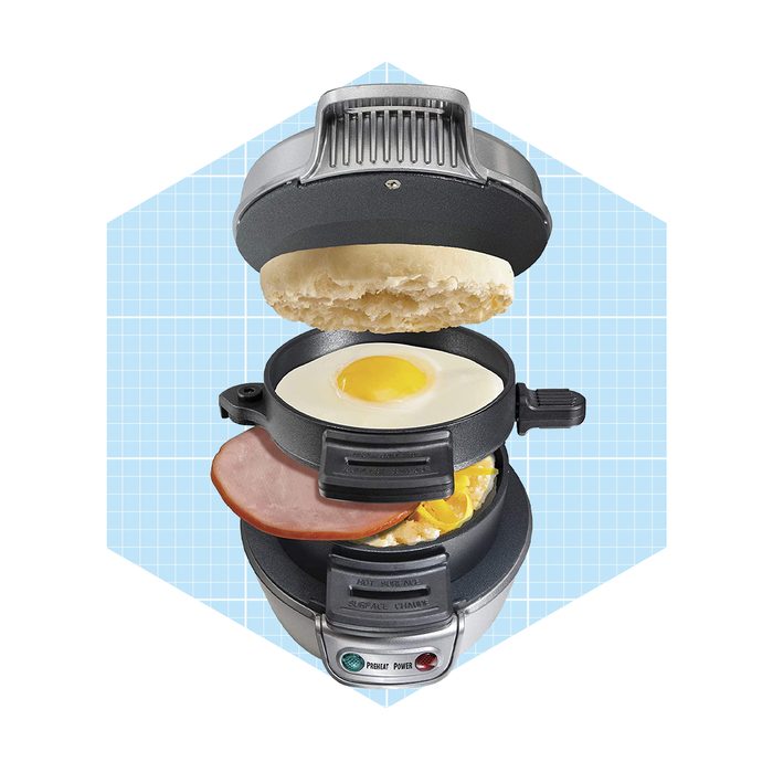 Hamilton Beach Breakfast Sandwich Maker With Egg Cooker Ring Ecomm Amazon.com