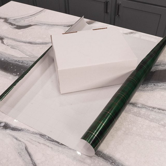 wrap a present with not enough paper
