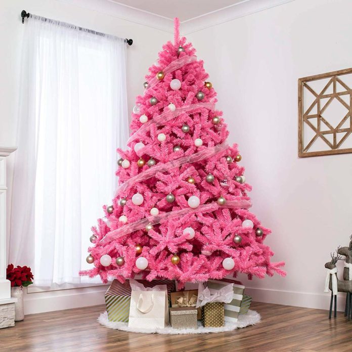 10 Pink Christmas Trees That'll Make You Rethink Holiday Traditions