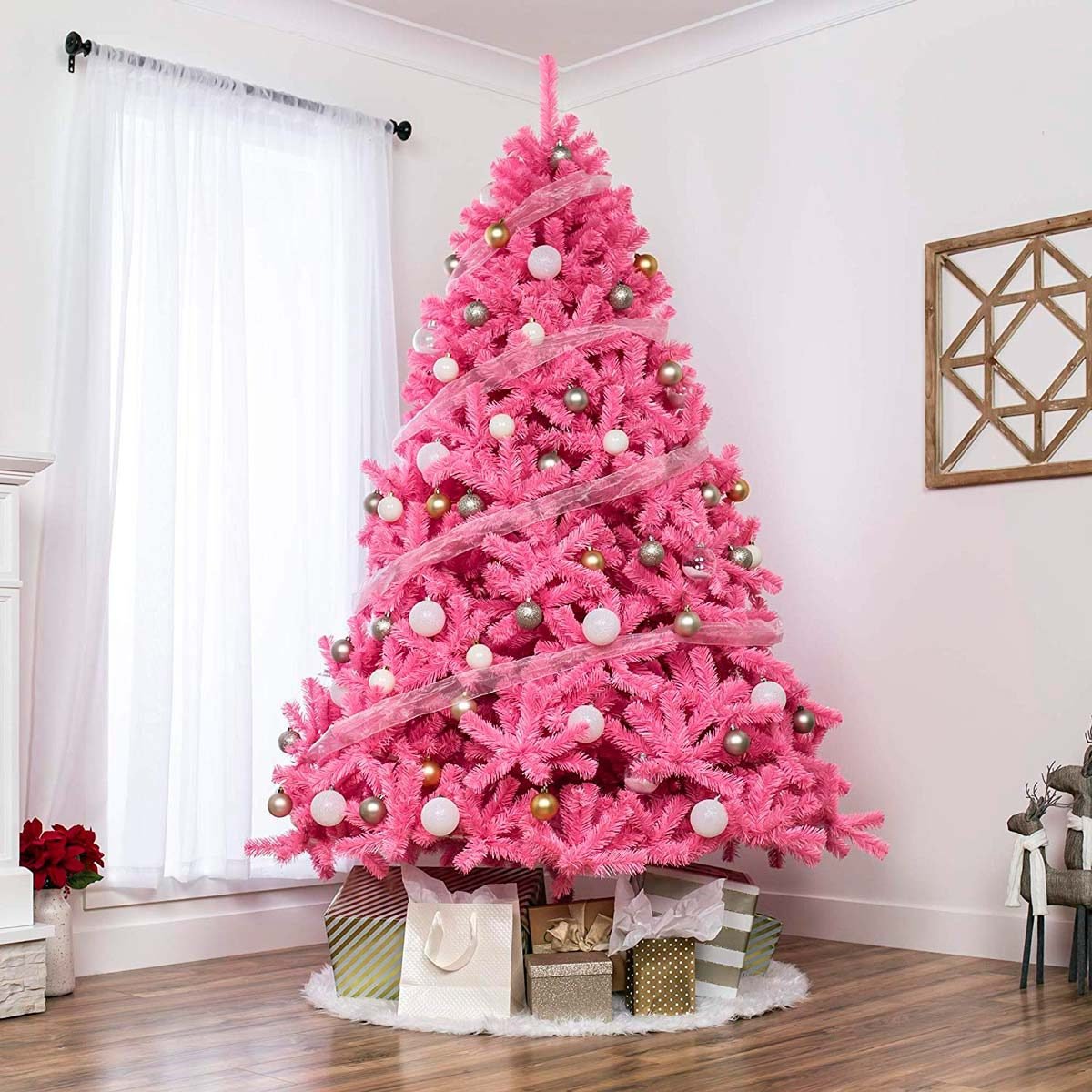 10 pink decoration christmas tree ideas for a colorful holiday display