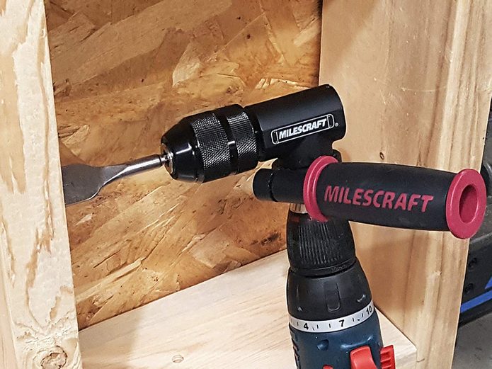 Milescraft Heavy-Duty Right-Angle Drill Attachment