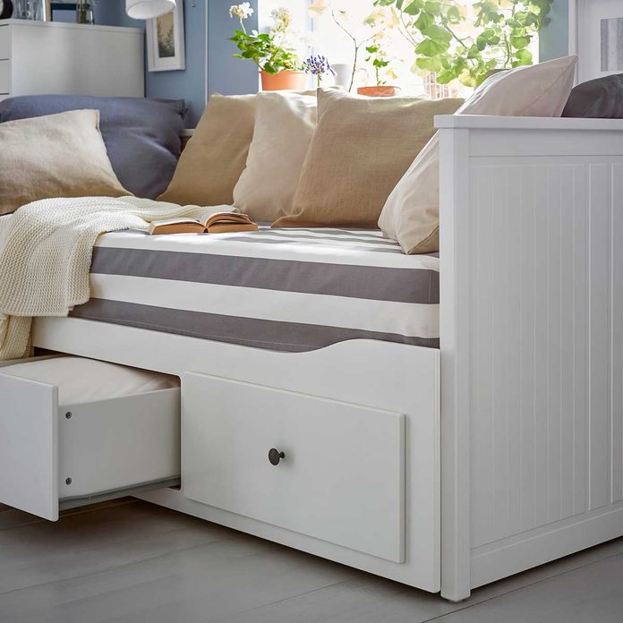 10 Storage Beds That Are Just As, Twin Headboard With Side Storage