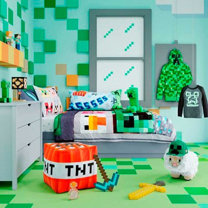 minecraft bedroom