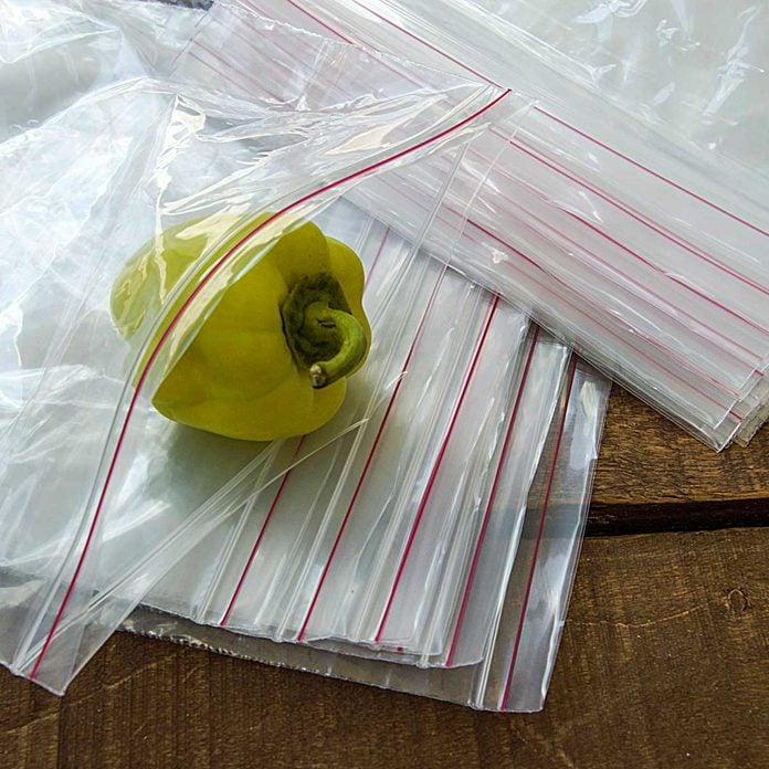 zip lock plastic bags
