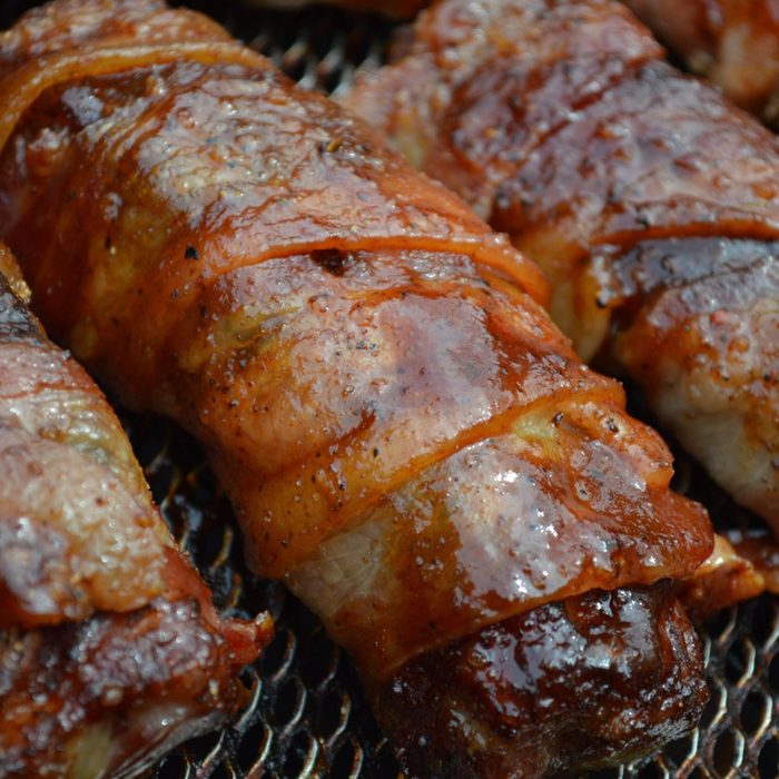 bacon wrapped ribs