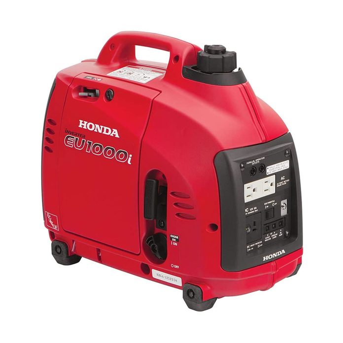 Photo of a compact Honda generator