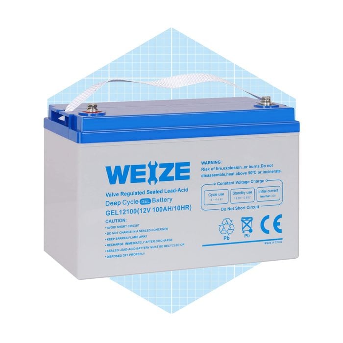 Weize 12v 100ah Deep Cycle Gel Battery Ecomm Amazon.com
