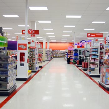 Empty Target aisle
