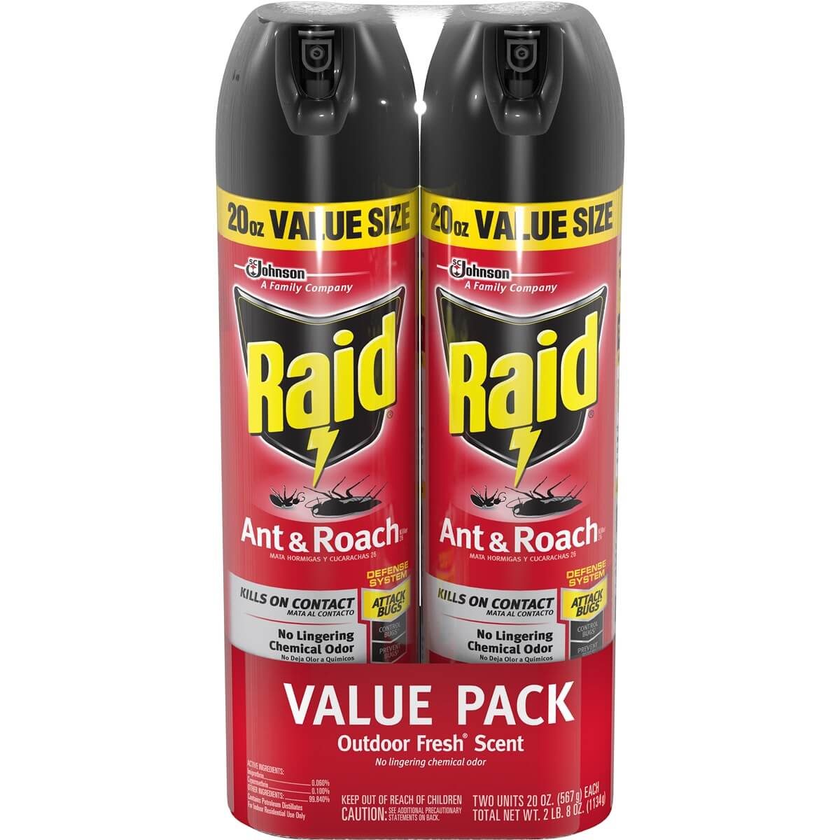 raid roach killer spray