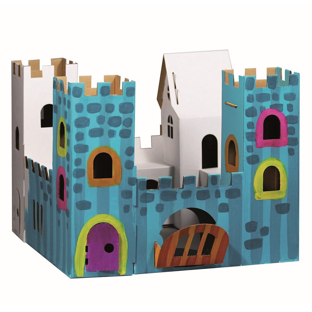castle diy kids project carboard