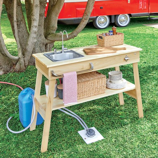 How To Make a DIY Folding Camping Table - Home Improvement