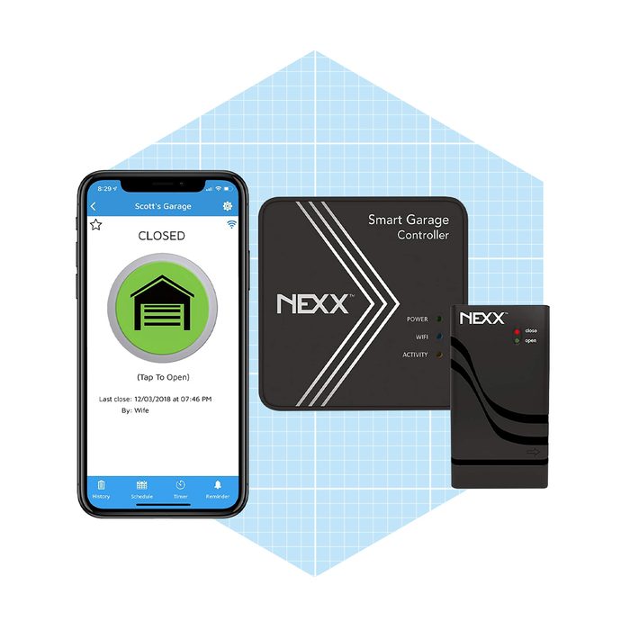 Nexx Door Nxg 200 Smart Wifi Remotely Control Existing Garage Opener With App Ecomm Amazon.com