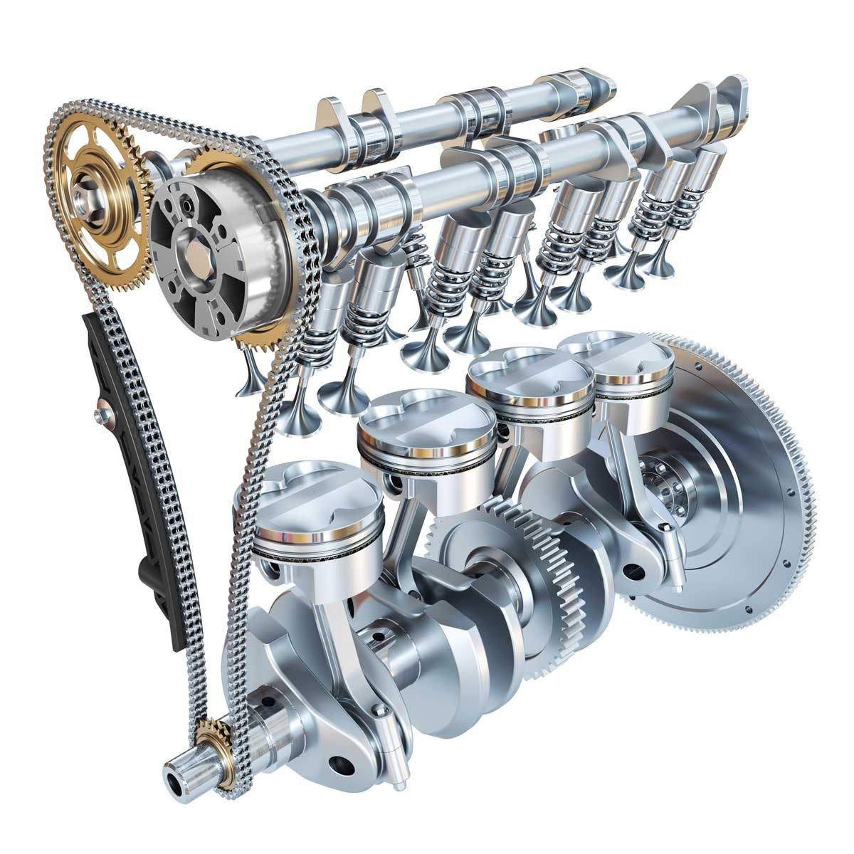 List 94+ Images how many crankshafts are in a v8 automobile engine Stunning