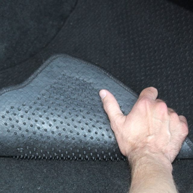 removing and cleaning car mats