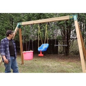 How to Build an Easy DIY Swing Set
