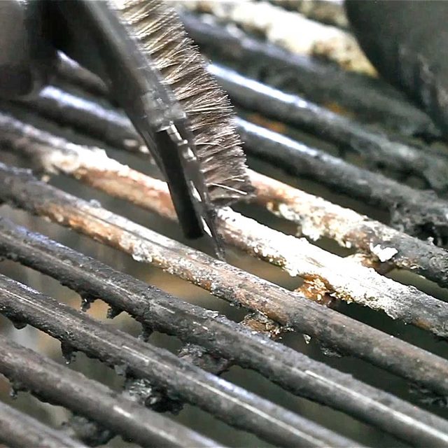 Preheat and Clean the Grill