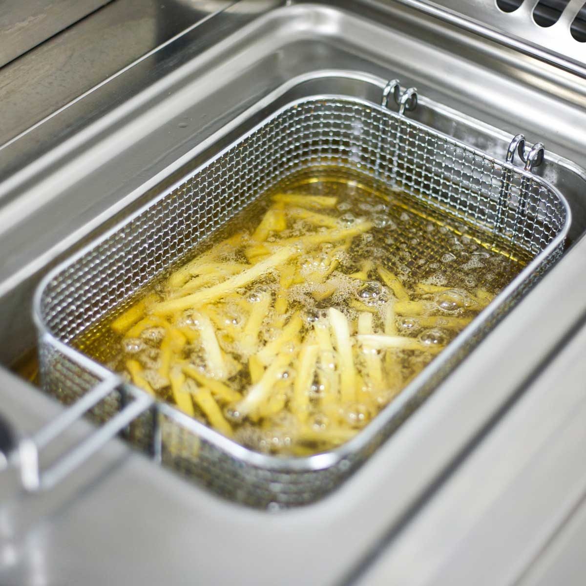 Home-Made Fast Food Fryers : three basket deep fryer