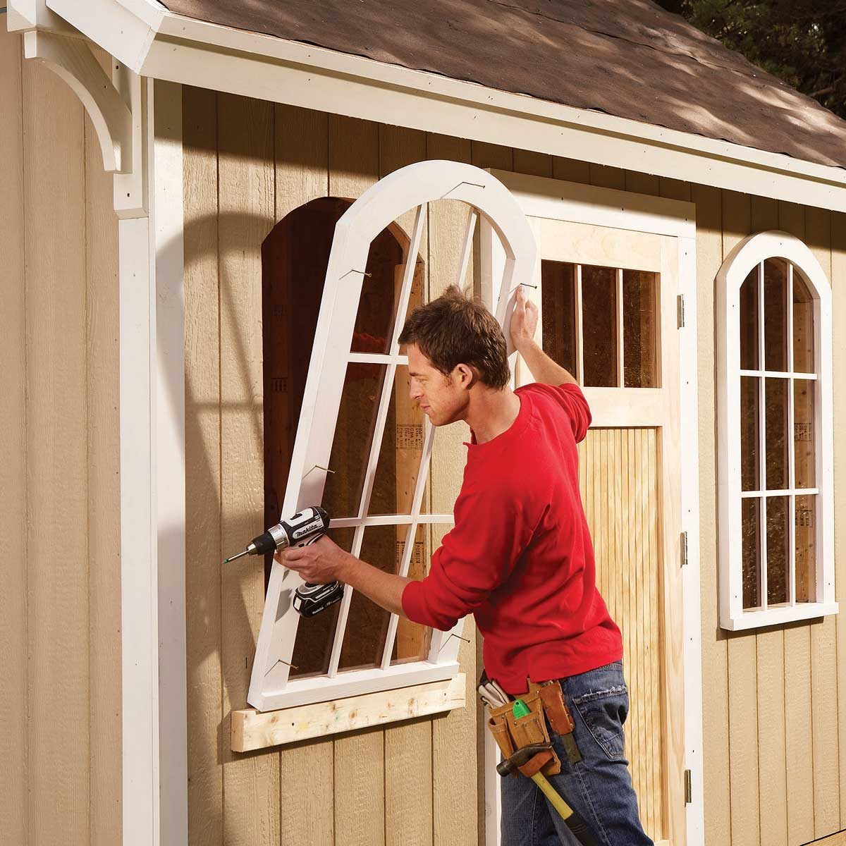 Building a cheap shed