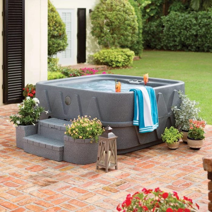 Aquarest+spas,+powered+by+jacuzzi®+pumps+4+ +person+20+ +jet+rectangular+plug+and+play+hot+tub