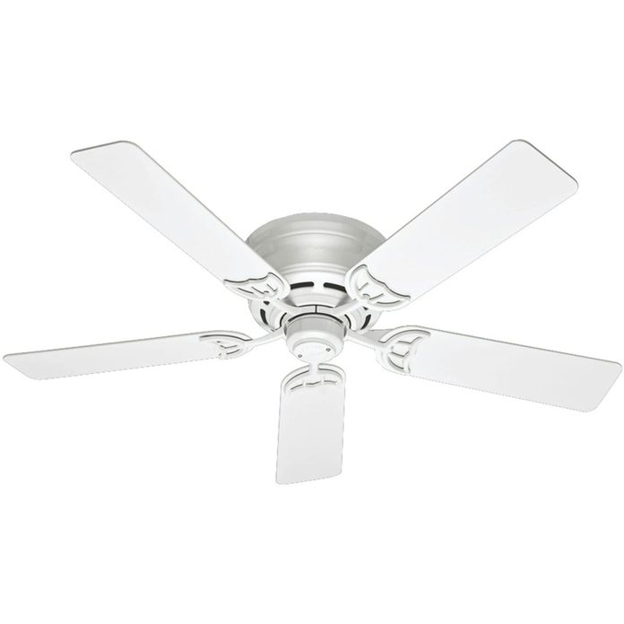 Flush mount ceiling fan