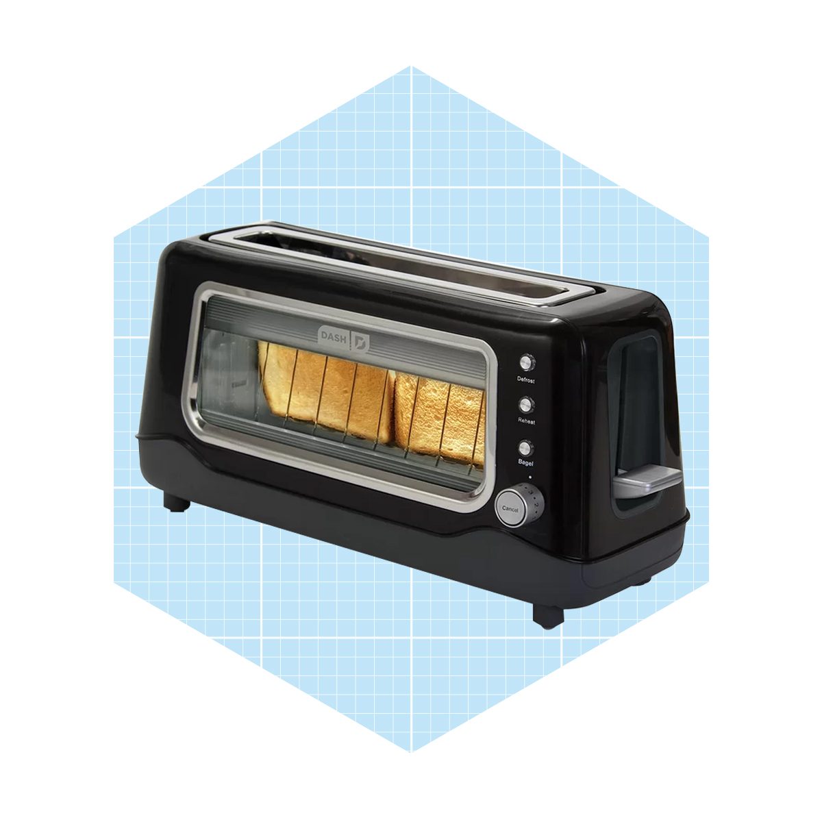 Dash 2 Slice Long Slot Clear View Toaster Ecomm Wayfair.com