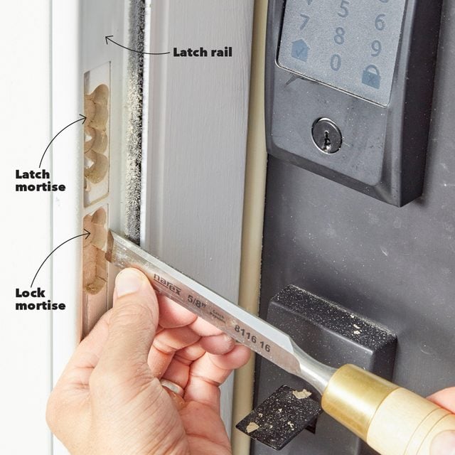 Make room for the Latch and Deadbolt