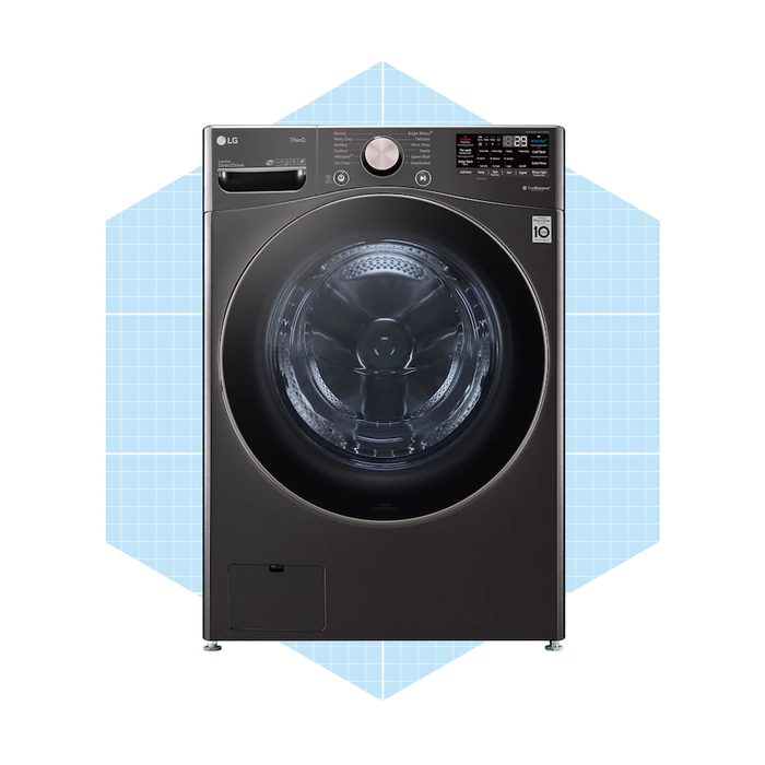 Lg Turbowash 360 Smart Wi Fi Enabled 4.5 Cu Ft High Efficiency Stackable Steam Cycle Front Load Washer Ecomm Lowes.com