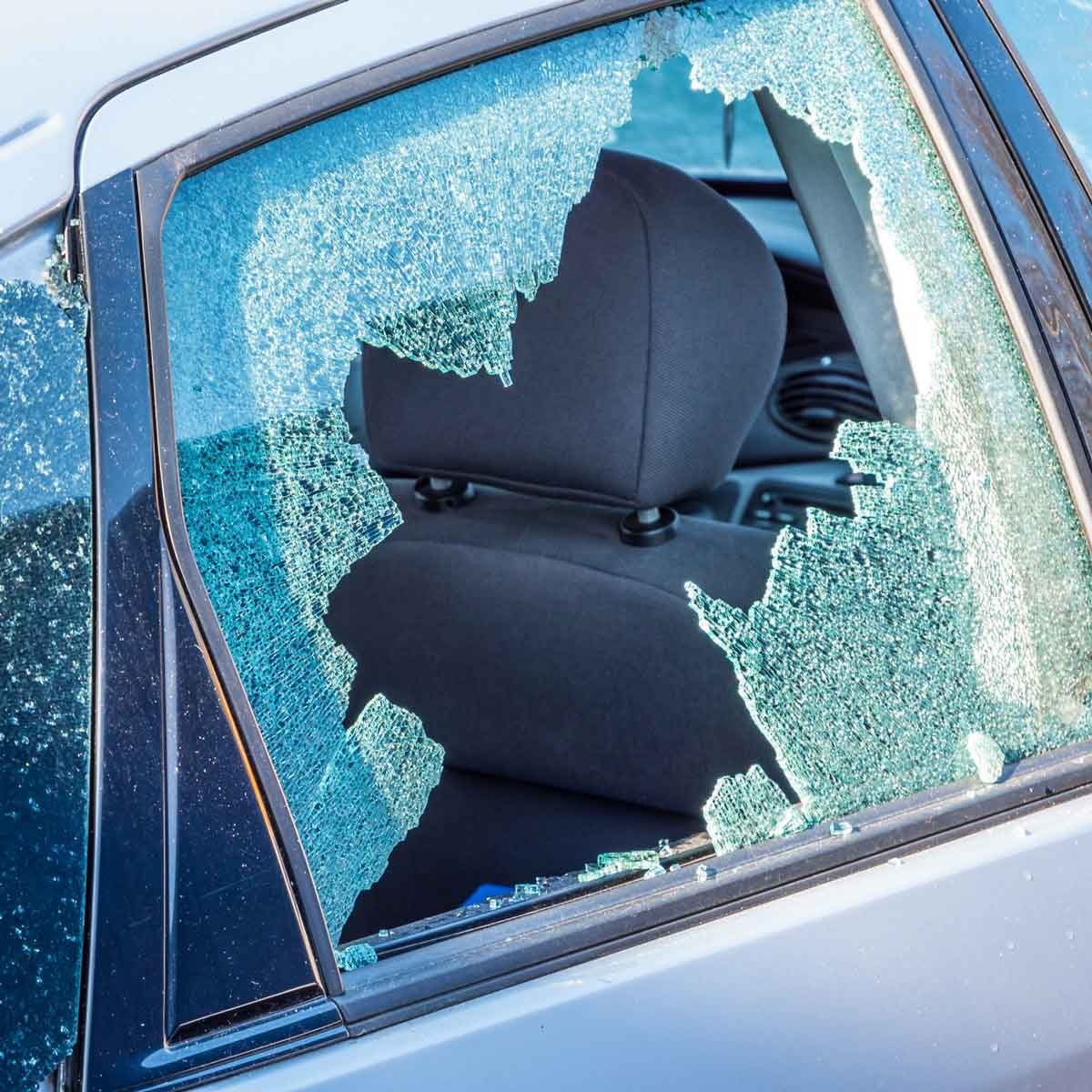 How To Temporarily Cover A Broken Car Window Diy Family Handyman