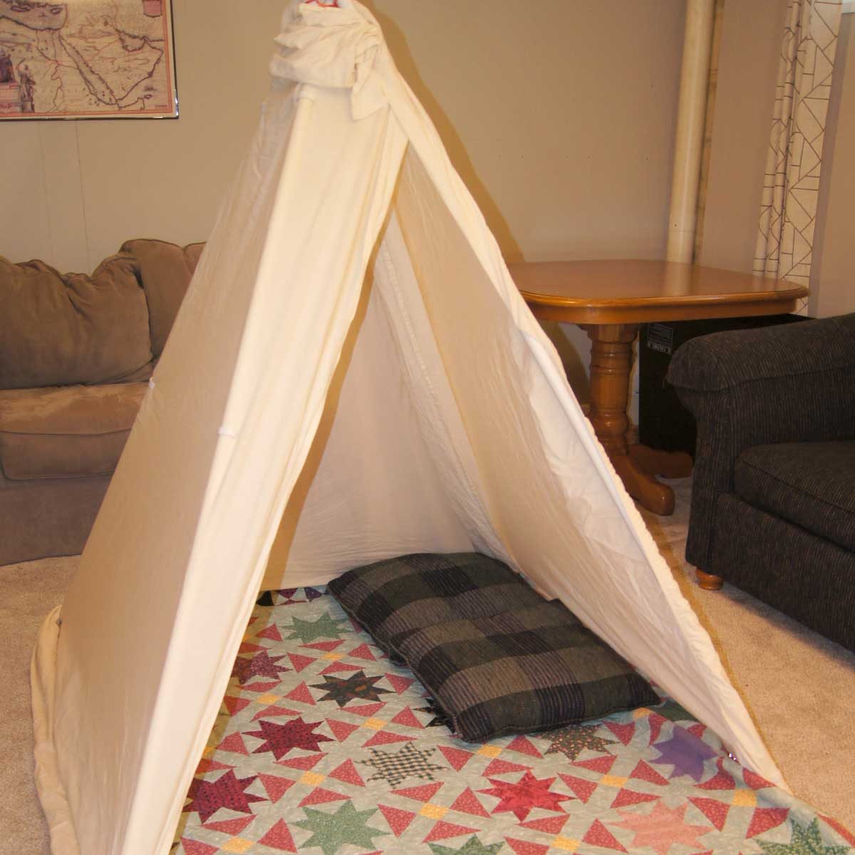 How to Build an Indoor Kids Fort with PVC Pipe