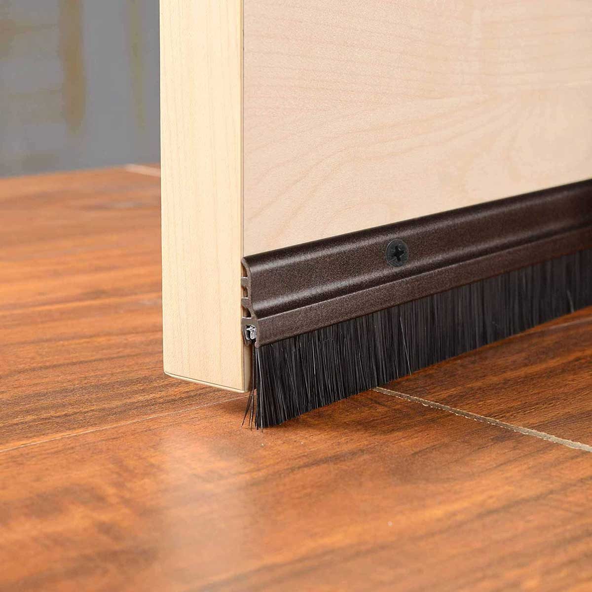 Self Adhesive Door Sweep Draft Stopper - Camel Home Weather Stripping  Rubber Under Door Bottom for Interior Doors Seal Strip Insulation for
