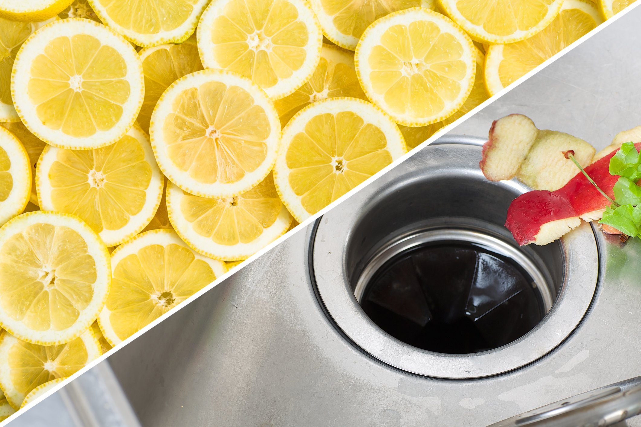 garbage disposal sink lemon uses