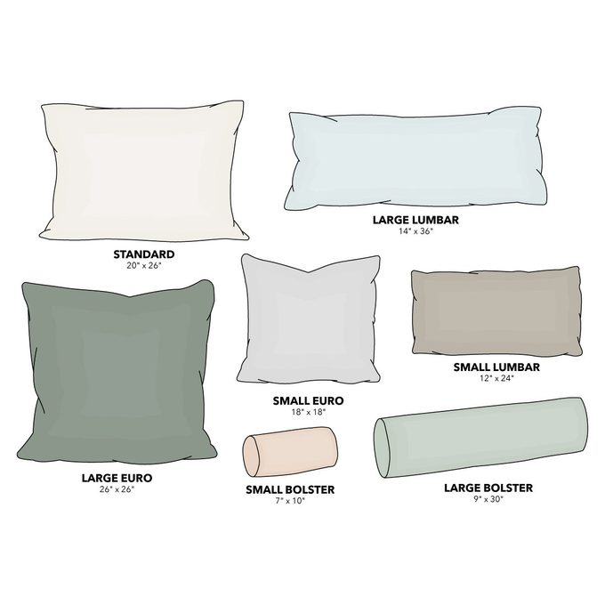 Best Pillow Arrangements For Any Bed, King Size Bed With Euro Pillows