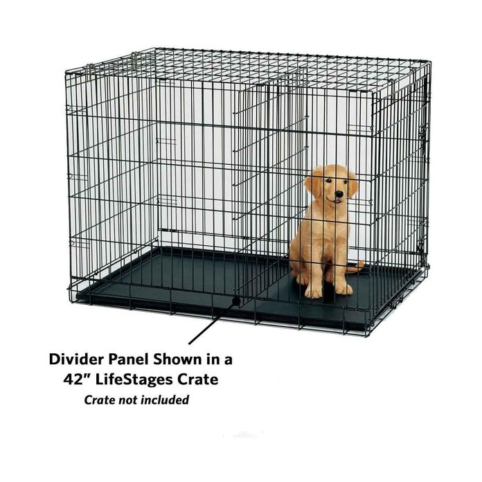 Dog crate divider