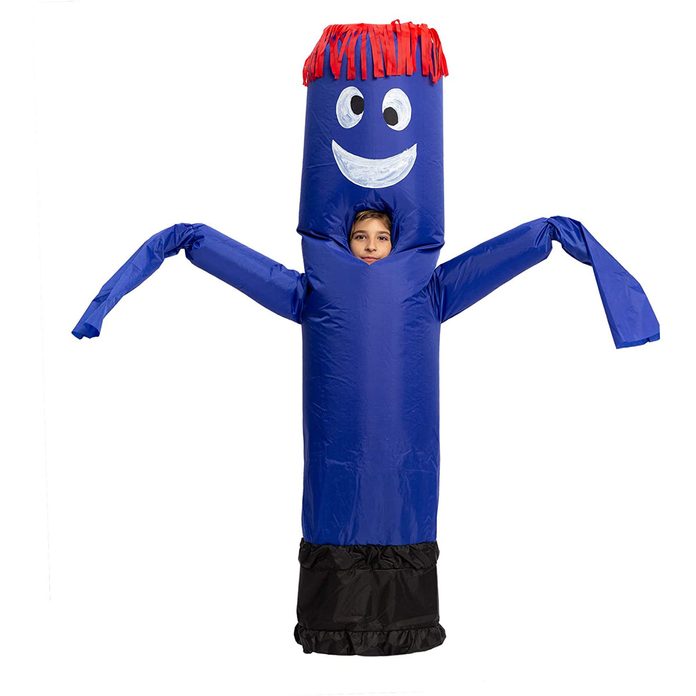 Inflatable dancer costume